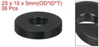 36pcs Thick Rubber Spacer  1 Inch Od X 3 8 Inch Id X 3 16 Inch Thickness