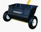 75 Lb Galvanized Steel All Season Push Broadcasting Seed Fertilizer Spreader 