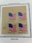 2007 American Flag Scott  4129    4130 Plate Blocks - Low Printing - Mint Nh