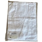 Men   s White Lab Coat Medical Professional Button Front Pockets Size Medium New