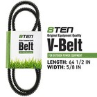8ten Doubled Cogged Belt For John Deere Lx277 Lx255 Gt242 Gt262 M143019 M118684