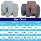 Men Boxer Briefs 3 Pack Comfort Flex Ultra Soft Stretch Long Leg Sport Underwear