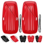 Kids Snow Sled With 16 5ft Pull Rope - Cold-resistant Toboggan For Winter Fun -