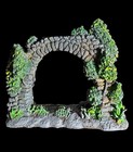 Aquarium Fish Tank Mythical Stone Archway Swim Through Resin Decor 3  X 6  X 7 