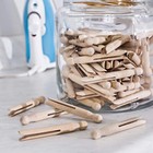 Round Wooden Clothespins  100 Pack