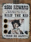Weeklyhouse Cigar Box Guitar Acoustic Electric 3 String Billy The Kid