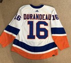 Arnaud Durandeau 2022-23 Game Worn New York Islanders Jersey - Nhl Debut Matched