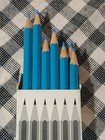 Vtg Box Of 12 Staedtler Mars New Pencils Germany Blue 108 30 Non-photo Nos E4