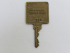Vintage Sheraton Albuquerque New Mexico Hotel Key Motel Room 316 Tag Fob Rare Nm
