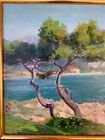 Antique Oil Painting Listed Artist Carl Hirschberg  1854-1923  Seascape Ex Cond