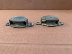 Pair Of Wilcox Crittenden Deck Pulley Blocks Tackle  2 Bronze