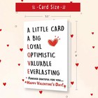 Greeting Card     A Little Card  A Big Love Design     Romantic And Heartfelt For