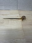 Antique Toledo Spain Enameled Rapier Dagger Knife 8    Letter Opener