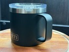Yeti Rambler Mug Black 14oz Stainless Steel Insulated Tumbler  W  Customer Logo