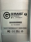 G-technology G-raid With Dual Thunderbolt 8tb External Drive Silver Raid 0g02272