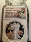 2019-w American Silver Eagle- Ngc Pf69 Ultra Cameo E-145