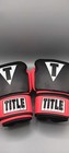 Title Boxing Gloves Gel Enforced Lining Size Medium 16oz Bag Gloves 