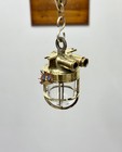 Rare Nautical Vintage Ship Brass Retro Hanging Lights Original Antique Salvage