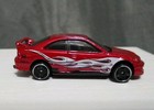 Hot Wheels Honda Civic Si  2014 5 Pack  Red  White Flames  Loose