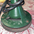 Vintage 1920 s 12  Emerson Type 29646 Brass Bladed Oscillating 3 Speed Desk Fan
