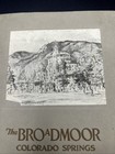Vintage Broadmoor Hotel Colorado Springs Travel Book