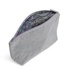 Vera Bradley Lighten Up Grand Travel Cosmetic Bag Makeup Medium Heather Gray Nwt