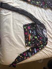 Small Rave Outfit  Music Festival Alien Print 2pc Set 