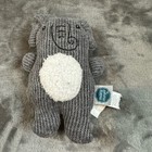 Mary Meyer Plush Elephant Lovey Knit Nursery Rattle Soft Toy 7  Stuffed Animal