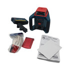 Bosch Grl2000-40hk Revolve2000 Self Leveling Rotary Laser Kit Lr20 Tripod Tested
