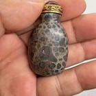 Natural Fossils  Hand-carved Purely By Hand  Snuff Bottles