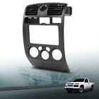 Fit For 2004-2012 Chevy Colorado Gmc Canyon Center Dash Radio Vent Bezel Black
