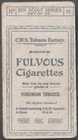 Cws Boy Scouts  Fulvous Cigarettes  1912  No 16  Fireman  very Rare 