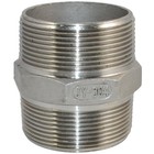 2  Inch Npt Male Pipe Fitting Hex Nipple Stainless Steel 304 Connector Us Stock