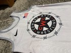 White Oklahoma State Singlet Adult Small