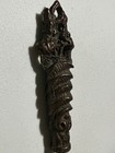 Rare Thai Buddha Amulet Phaya Naga   Serpent Brass Pendant  12