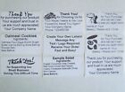 100 Custom Labels Stickers 2 x1  Your Customized Text Envelope Shipping Business