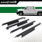 Fit For 2014-2018 Silverado 1500 Crew Cab Trail Armor Rocker Panel Protect Cover
