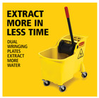 Rubbermaid Commercial Products 7 75-gallons Down-press Mop Wringer Bucket