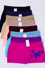 6 Boy Short Seamless Sexy 2 Tone Panties Undies Underwear Sport Shortie One Size