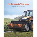 Tractor Bucket Protector 2pcs Heavy Duty Bucket Edge Protectors  orange 