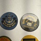 Encased Postage  Beer  Buttons  Rare Lot Of 6 
