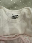 Baby Girl Newborn Clothing Lot Gowns   Bodysuits - Carters gerber cloud Island