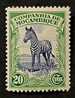 Travelstamps  1937 Mozambique Company  Stamps Scott  179 Zebra Mnh Og