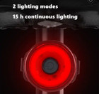 6 Led Red Safety Light For Runners  Walkers  Bikers And Worker Safety -  Lot 6