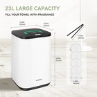 23l Hot Towel Warmers Bucket automatically Closes  Delays Heating   for Spa   hotel