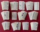 Early 1990 s - Cartoon   Movie Book Marks - Lot Of 128 - Antioch Publishing Co