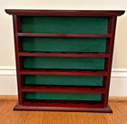 Wood Golf Ball Display Case Holds 25 13 5 8  Tall X 14 3 8  Wide X 2 1 4  Deep
