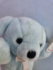 Vintage 1985 Dakin  cuddles  Blue Teddy Bear Plush - Jcpenney Tag