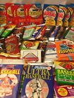 Old Baseball Cards Unopened Packs From Wax Box - Vintage 100 Card Lot Plus Bonus