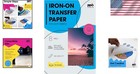 Soft And Stretchable Iron-on T-shirt Printing Paper - Light Fabrics - 20 Sheets